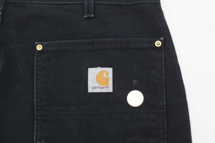 Mens Carhartt B01-BLK Loose Original Fit Double Knee Carpenter Pants Made In USA - Fashion Rerun Vintage Migration_Pants