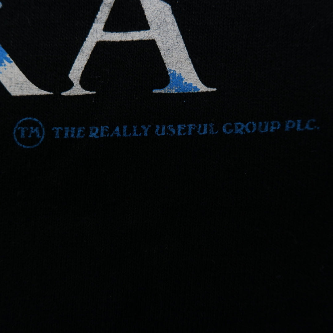 Vintage Mens Fruit of the Loom Phantom of the Opera Sweatshirt Black