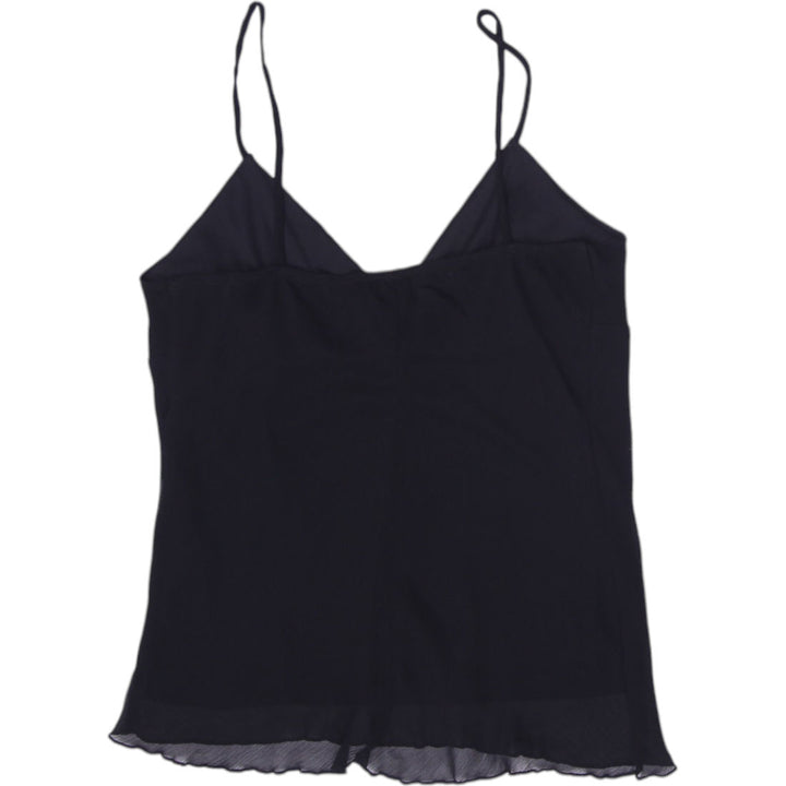Y2K Ladies Fairweather Camisole Satin Trim Strappy Top Size M
