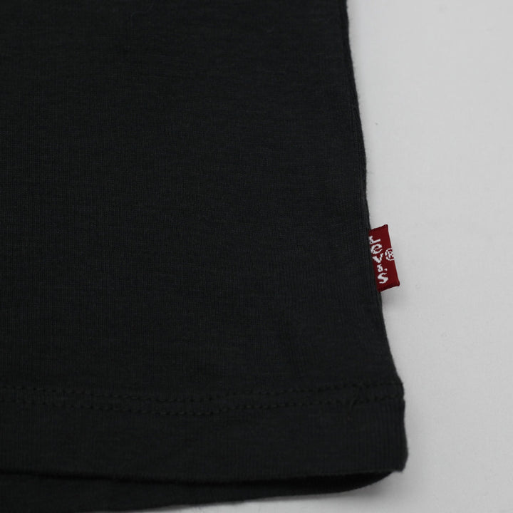 Y2K Ladies Levis Vintage-Style Ringer Baby Tee Size M