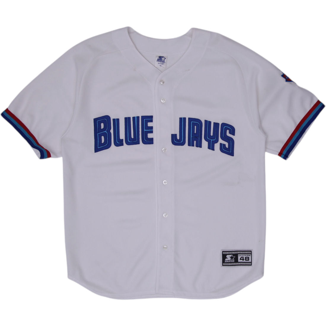 Shop Vintage Mens Russell Athletic Blue Jays Baseball Jersey White