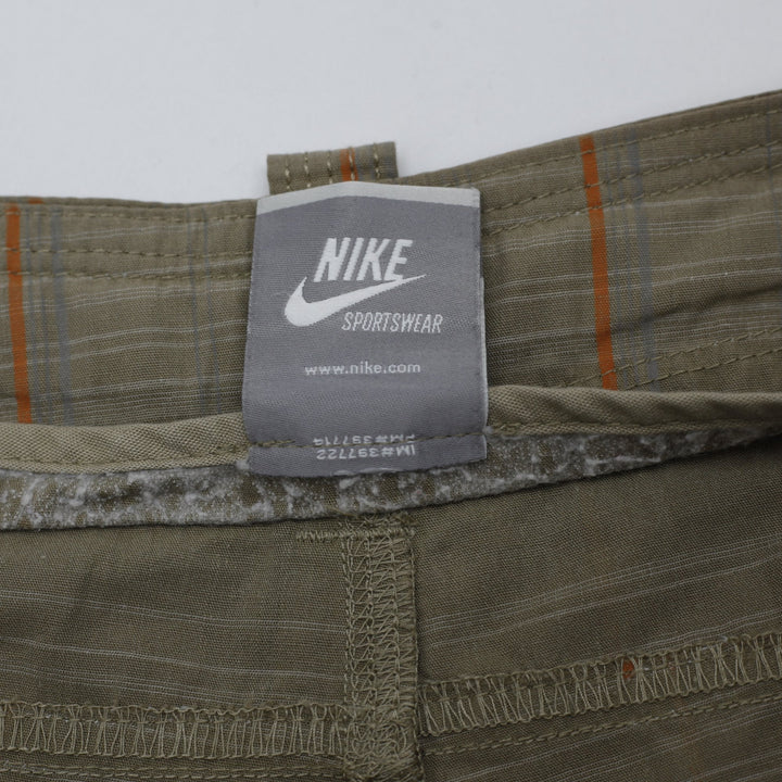 Mens Nike Sportswear Plaid Chino Shorts Size S