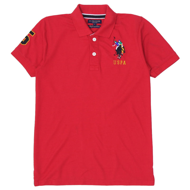 Mens U.S. Polo Assn. 2 Ply Comfort Cotton Polo T-Shirt