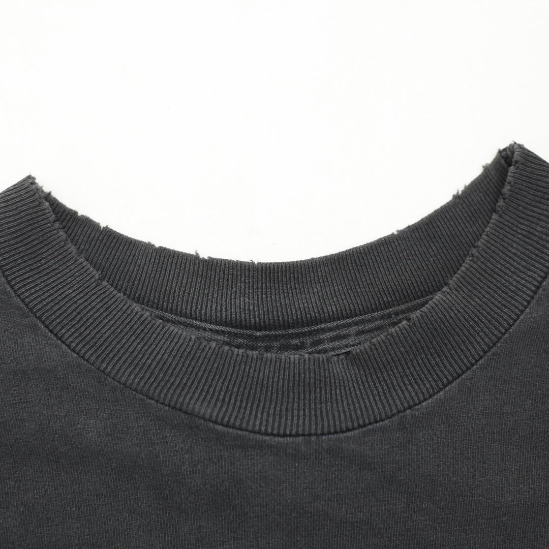 Vintage Mens Nice Man T-Shirt Black Magic Graphic 1996 | Migration_T-Shirts - Detail View | Fashion Rerun
