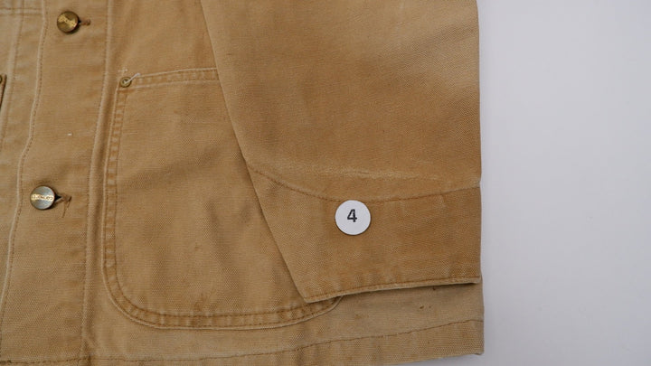 Vintage Mens Carhartt Slightly Distressed Jacket Brown Workwear Canvas | Migration_Jackets UAENAT20 - View 7 | Fashion Rerun