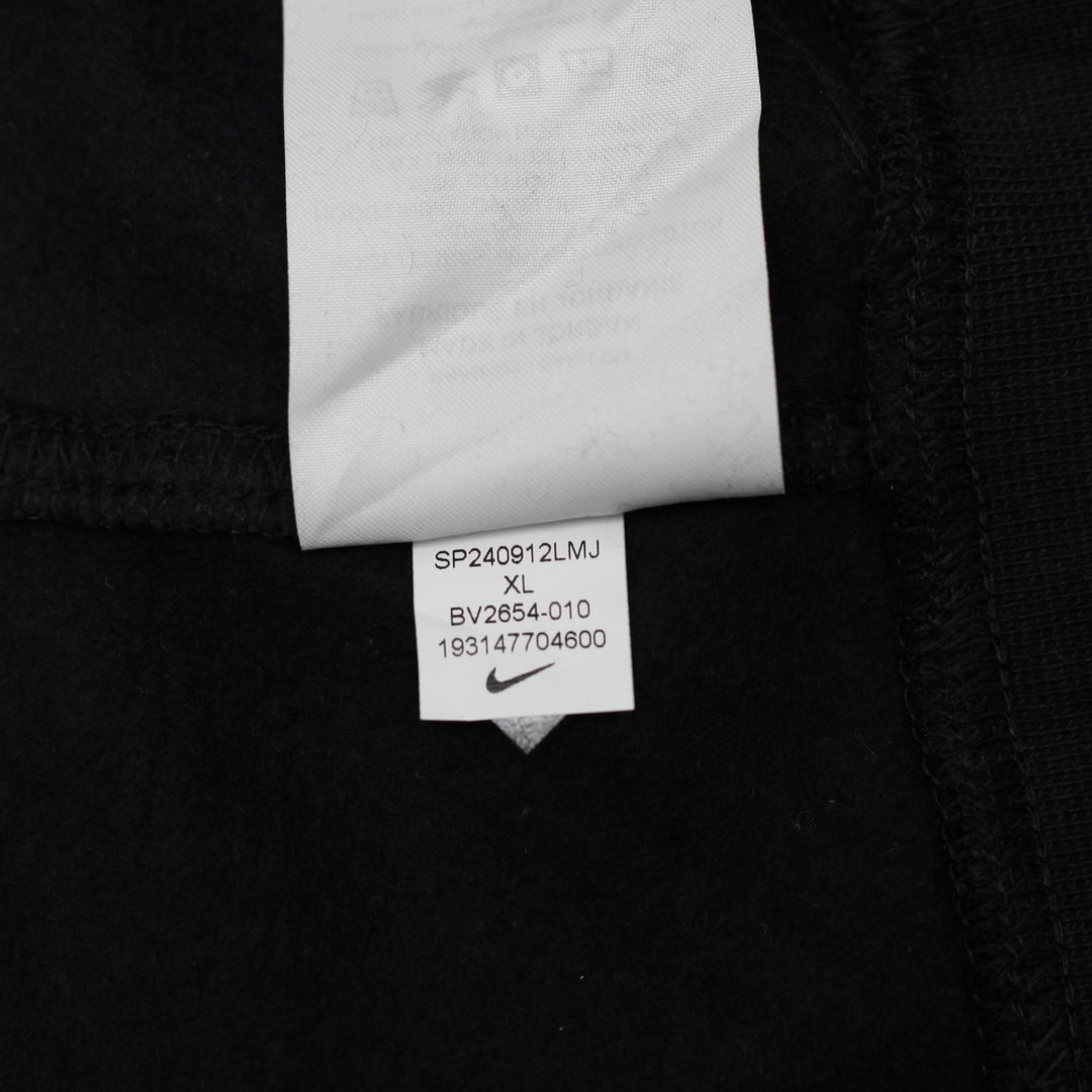 Mens Nike Embroidered Futura Logo Pullover Hoodie Black Size XL