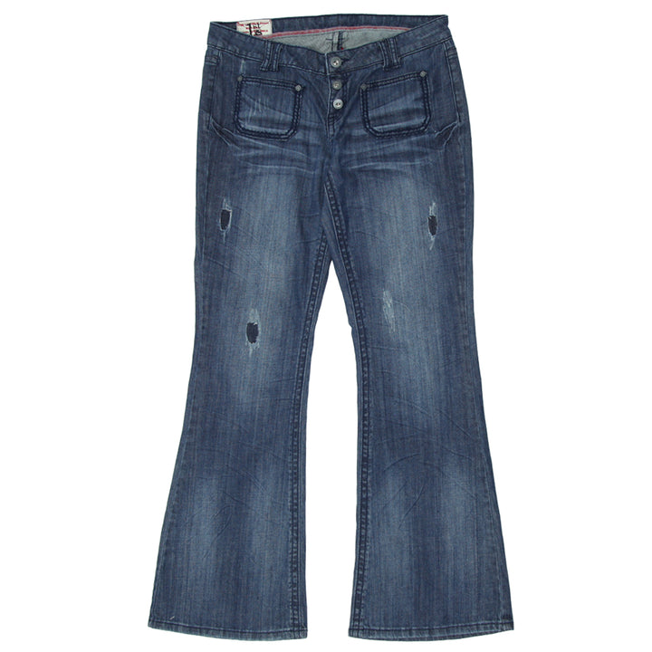 Y2K 1st Kiss Super Flare Jeans - Fashion Rerun Vintage Migration_Pants