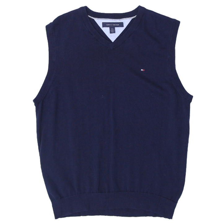 Mens Tommy Hilfiger V-Neck Sweater Vest - Fashion Rerun Vintage Migration_Sweaters