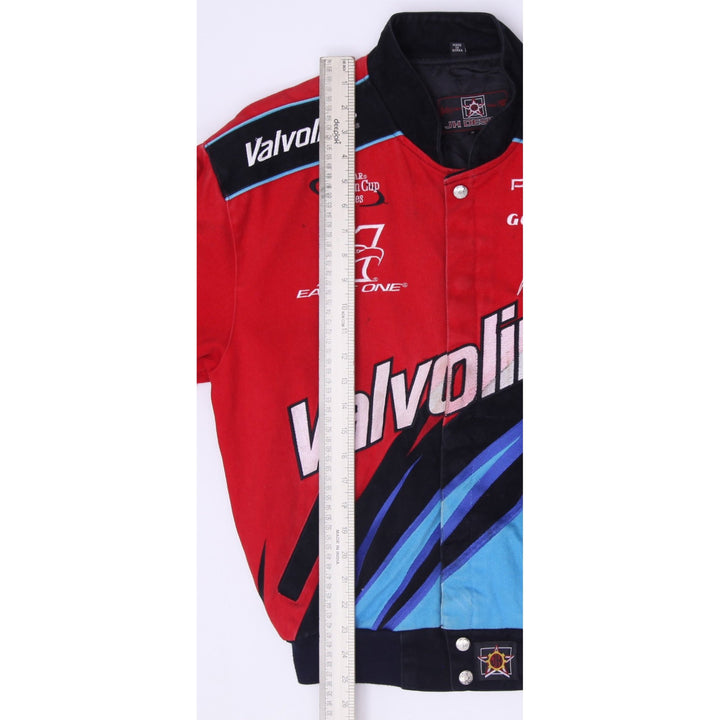 Vintage 90s JH Design Valvoline NASCAR Racing Jacket Size S