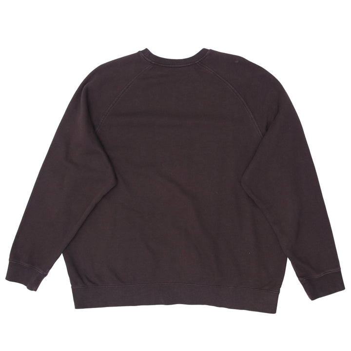 2000's Vintage Nike Swoosh Embroidered Crewneck Sweatshirt Brown - Fashion Rerun Vintage Migration_Sweaters