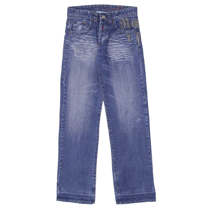Y2K Mens RG 512 Washed Jeans