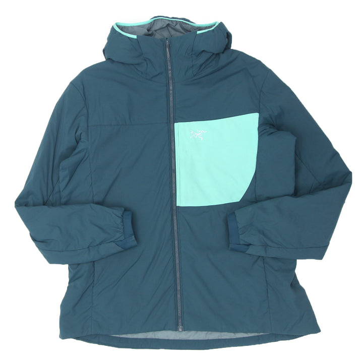 Ladies Arc'teryx Full Zip Insulated Hooded Jacket