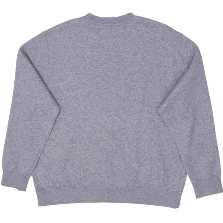 Mens Embroidered Nike Logo Crewneck Sweatshirt