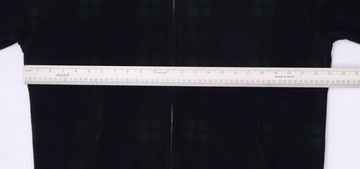 Vintage Polo By Ralph Lauren Plaid Fleece Harrington Zipper Jacket S | Migration_Fleece RL Collection - Detai | Fashion Rerun