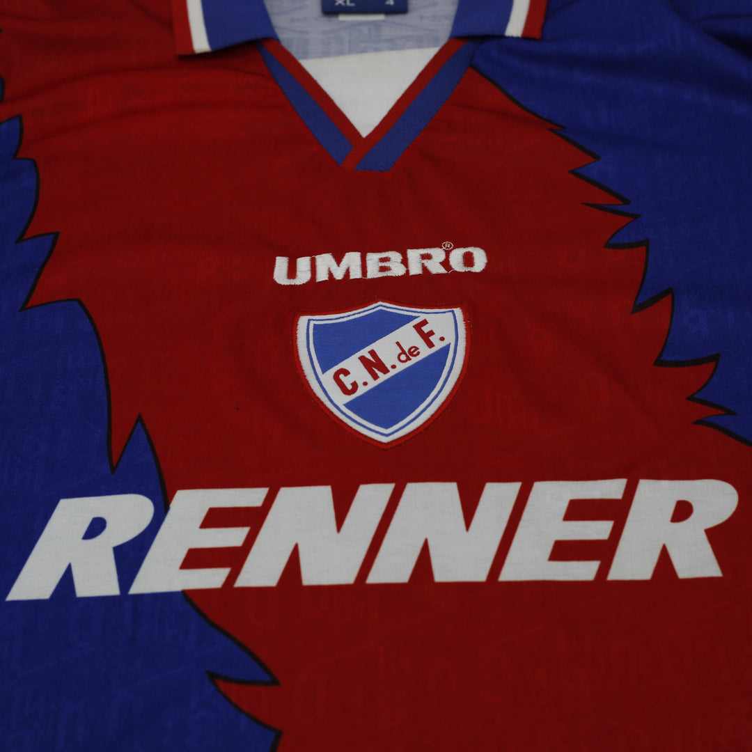 Vintage 1996 Umbro C.N.de F. Soccer Jersey Size XL/4 | Migration_Jerseys - Alternate View | Fashion Rerun