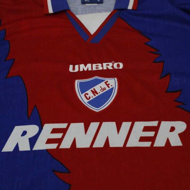 Vintage 1996 Umbro C.N.de F. Soccer Jersey Size XL/4 | Migration_Jerseys - Alternate View | Fashion Rerun