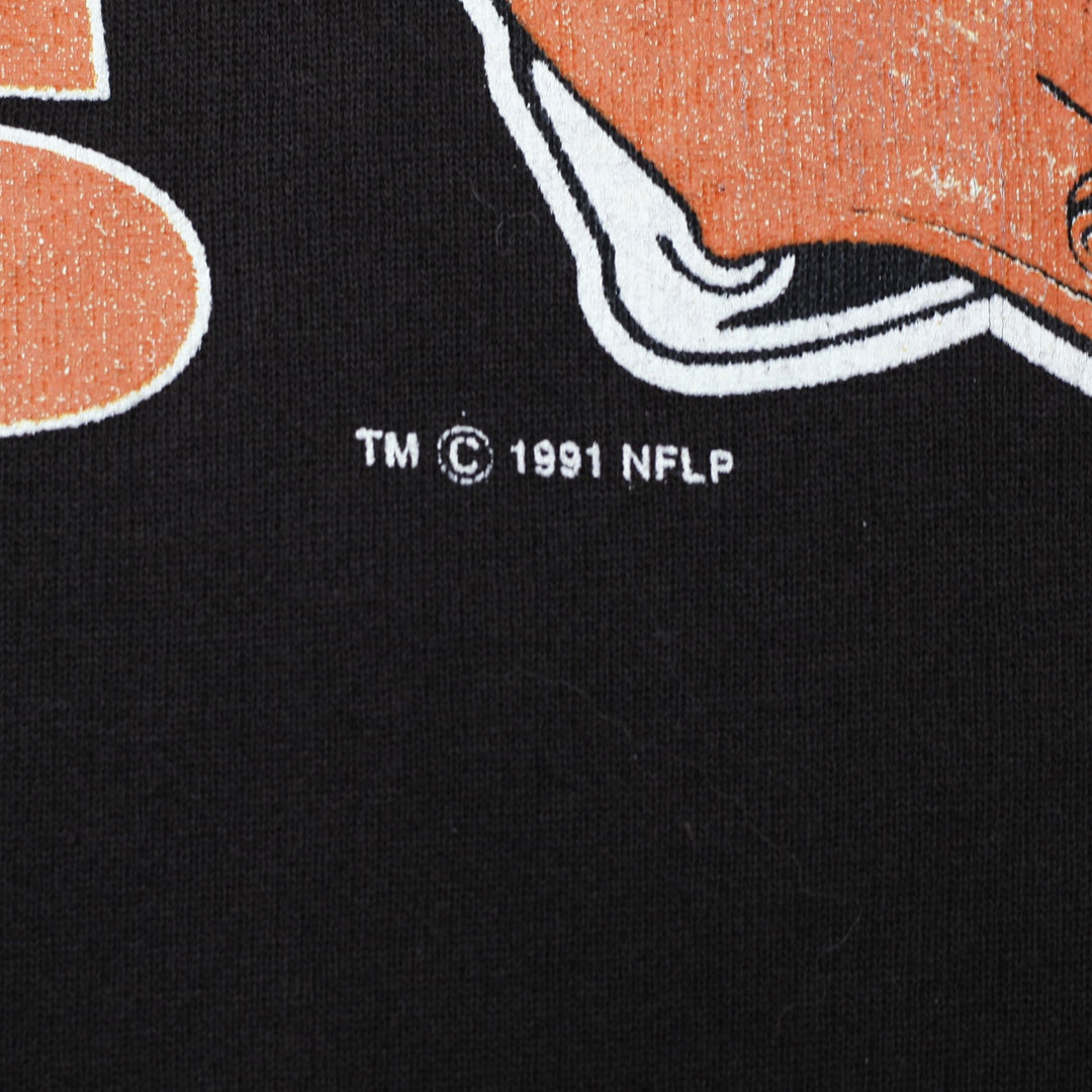 Vintage Logo 7 1991 NFL Cleveland Browns Crewneck Sweatshirt  Size M | Migration_Sweatshirt - Detail View | Fashion Rerun