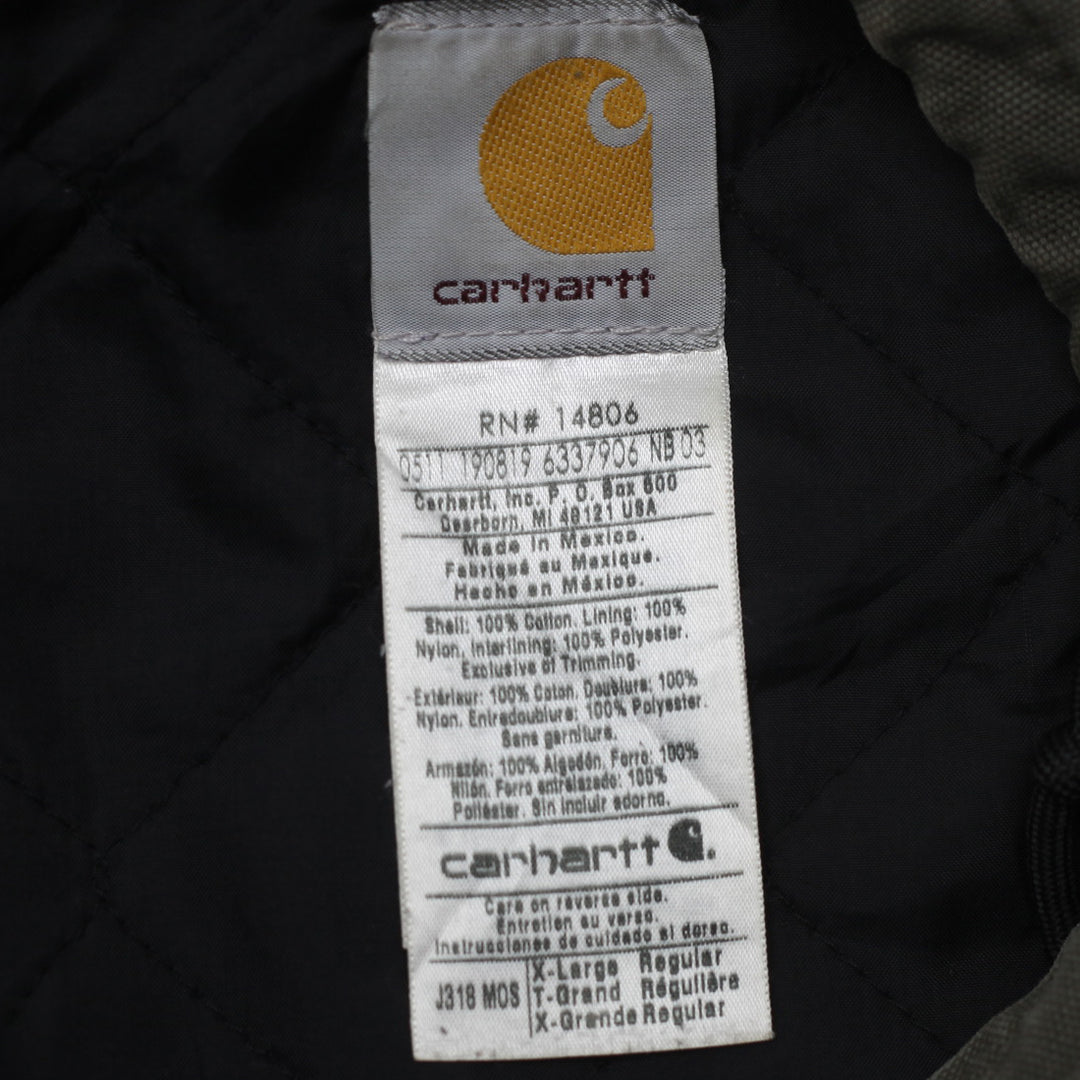 Mens Carhartt J318 MOS Hooded Work Jacket - Fashion Rerun Vintage Migration_Jacket