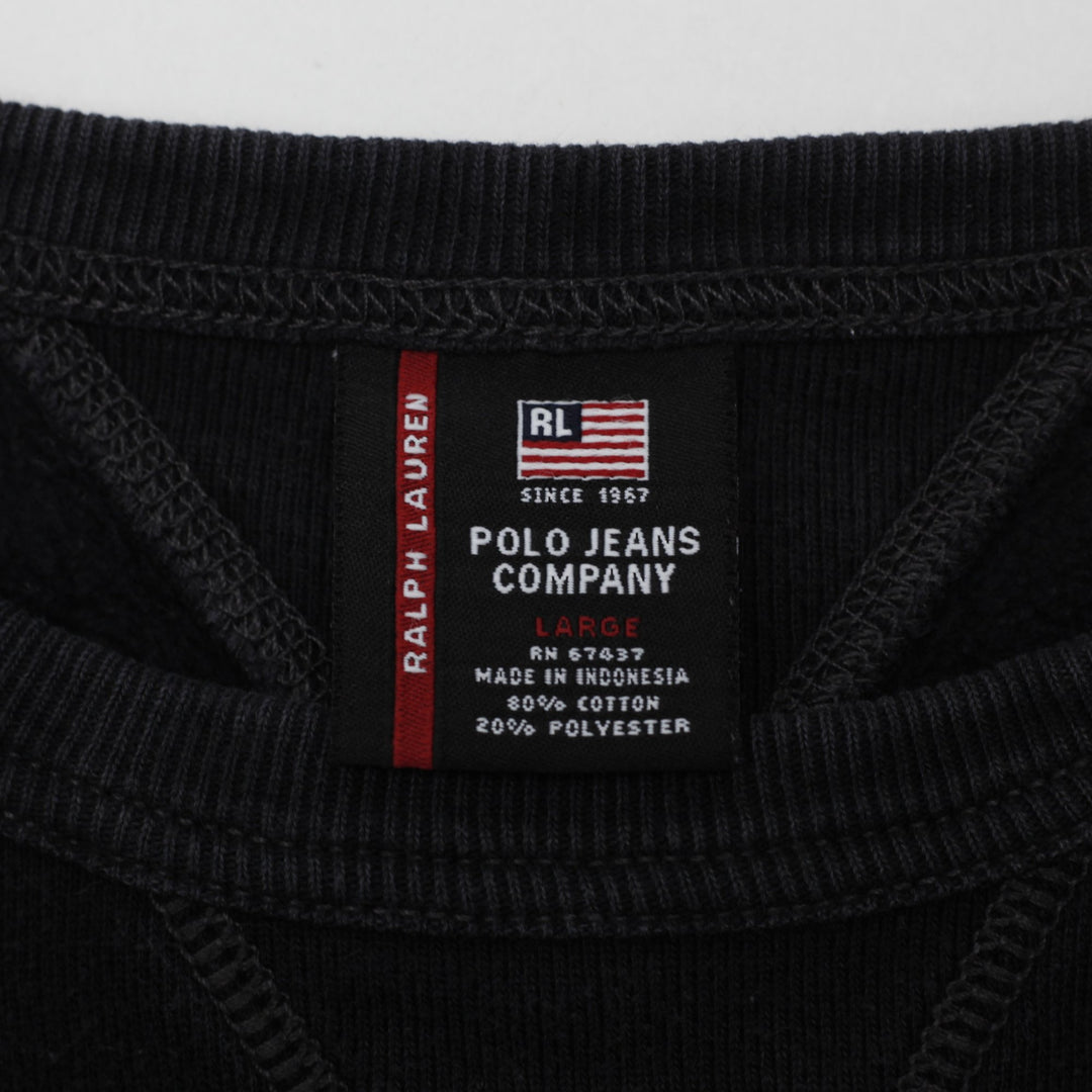 Vintage Polo Jeans Co Ralph Lauren Crewneck Sweatshirt Size L