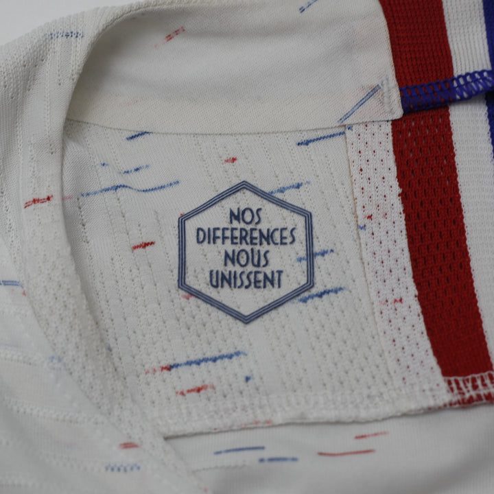 Mens Nike Soccer Jersey White 2018 Graphic FFF Team