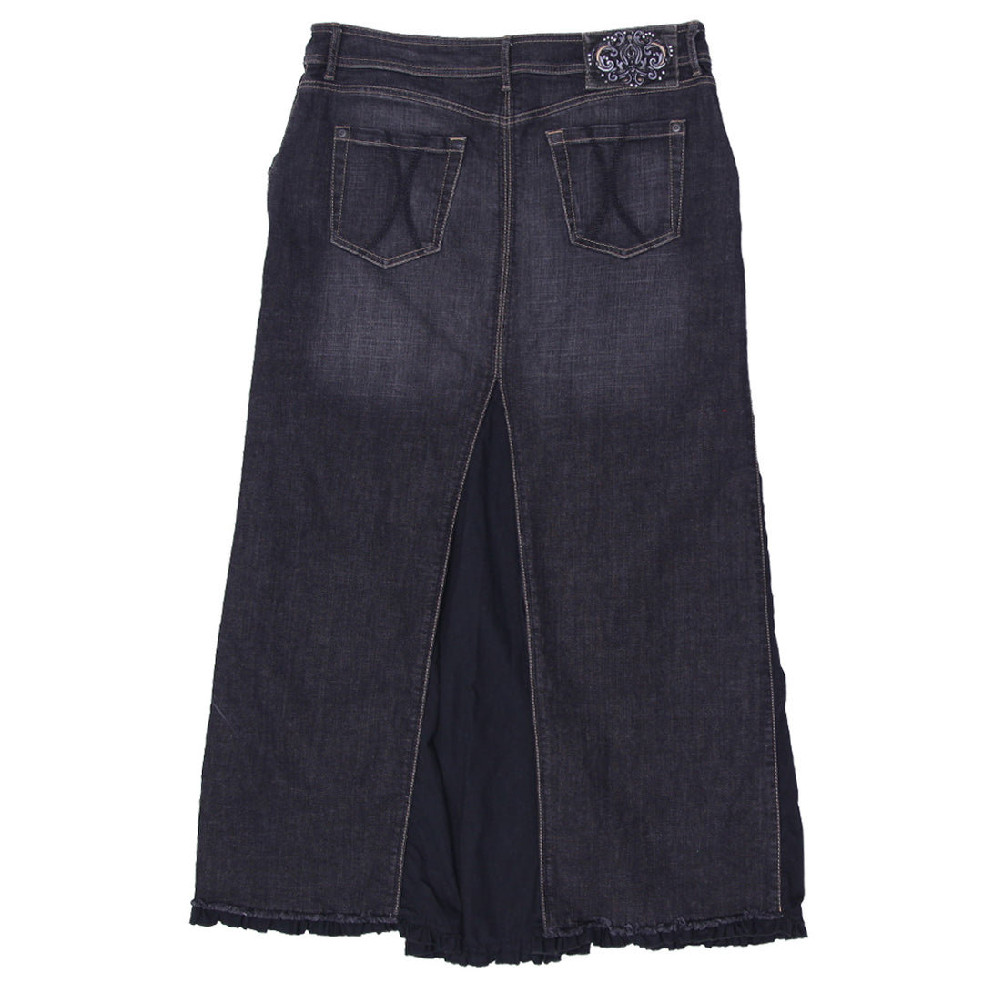 Y2K Ladies Mexx Long Denim Maxi Skirt