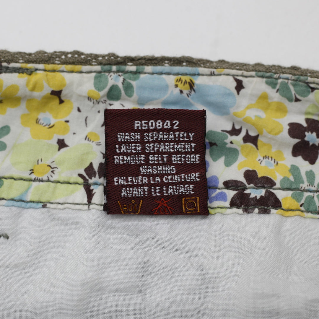 Y2K Ladies Nevada Cargo Skirt Green Size 3/4