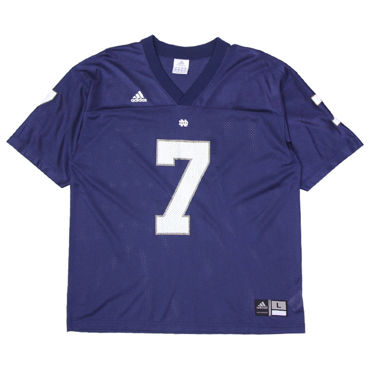 Mens Adidas Notre Dame Fighting Irish #7 NCAA Team Replica Jersey