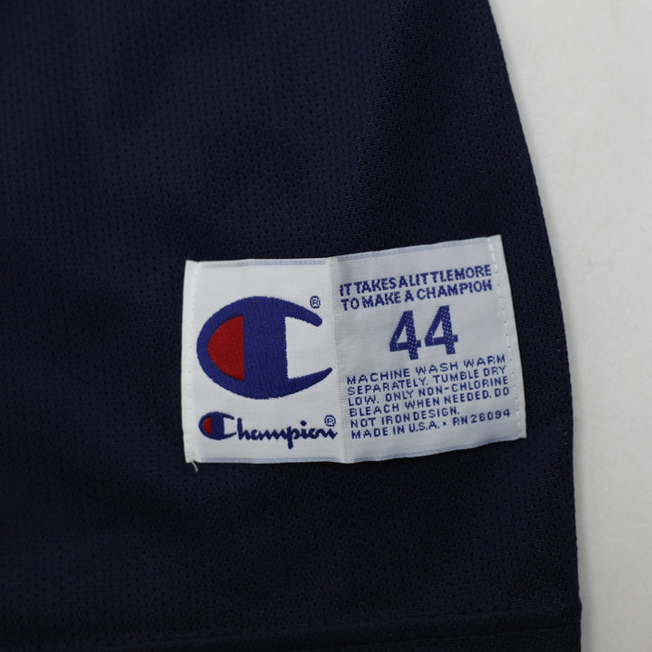 Vintage 90s Houston Rockets Clyde Drexler Champion Basketball Jersey Made in USA | Migration_Jerseys - Back V | Fashion Rerun