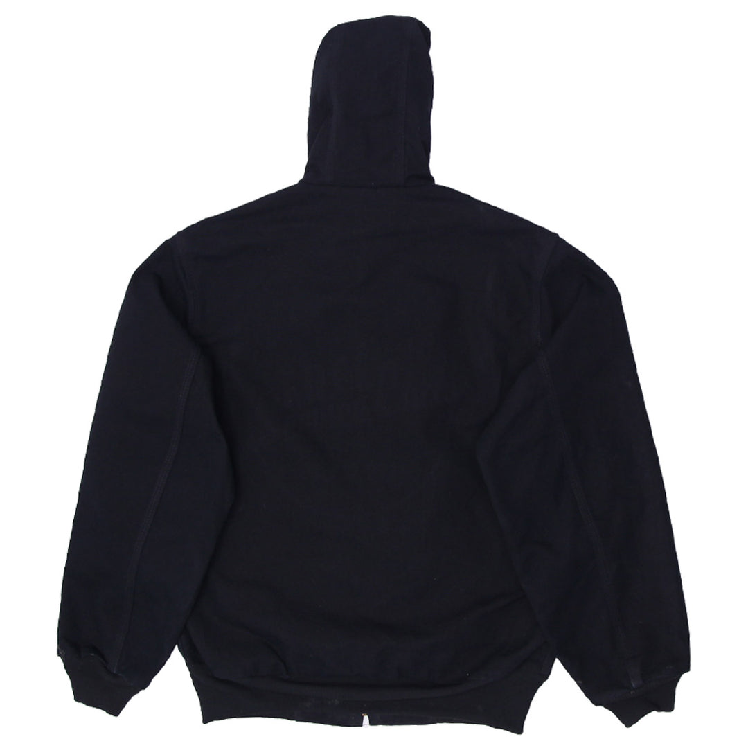 Mens Carhartt J131-BLK Black Hooded Workwear Jacket