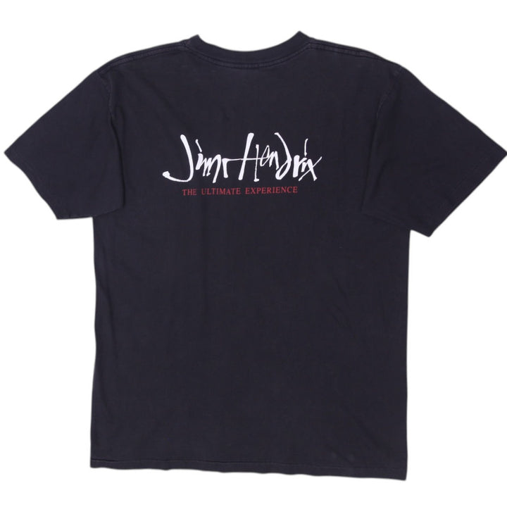 Vintage 1993 Jimi Hendrix The Ultimate Experience Black T-Shirt Made in USA L | Migration_T-Shirts - Side Vie | Fashion Rerun