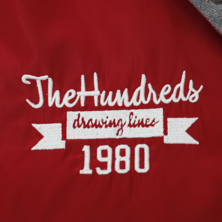 The Hundreds Graphic Varsity Jacket Hoodie Size L | Migration_Jackets SW COLLECTION - View 6 | Fashion Rerun