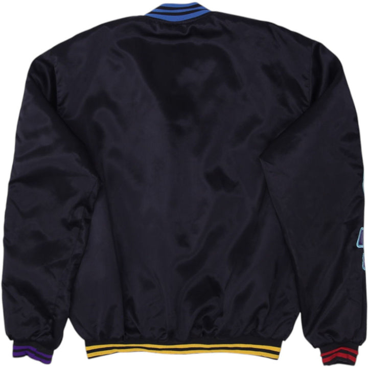 Vintage Mens JC Customs Rugrats Black Cartoon Snap Button Jacket Size M | Migration_Jackets - Side View | Fashion Rerun