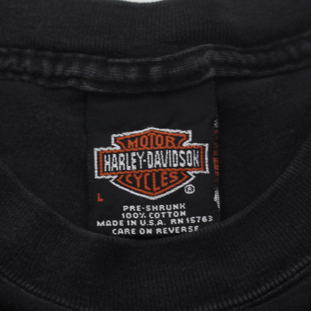 Vintage Harley Davidson Chicago IL T-Shirt Made In USA L - Fashion Rerun Vintage Migration_T-Shirt