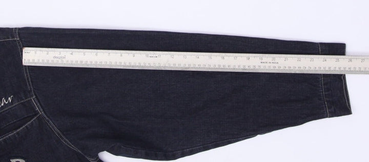 Y2K Youth Boys Rocawear Denim Jacket Embroidered Logo