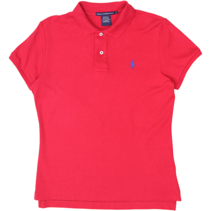 Ladies Ralph Lauren Sport Short Sleeve Polo T-Shirt Size L