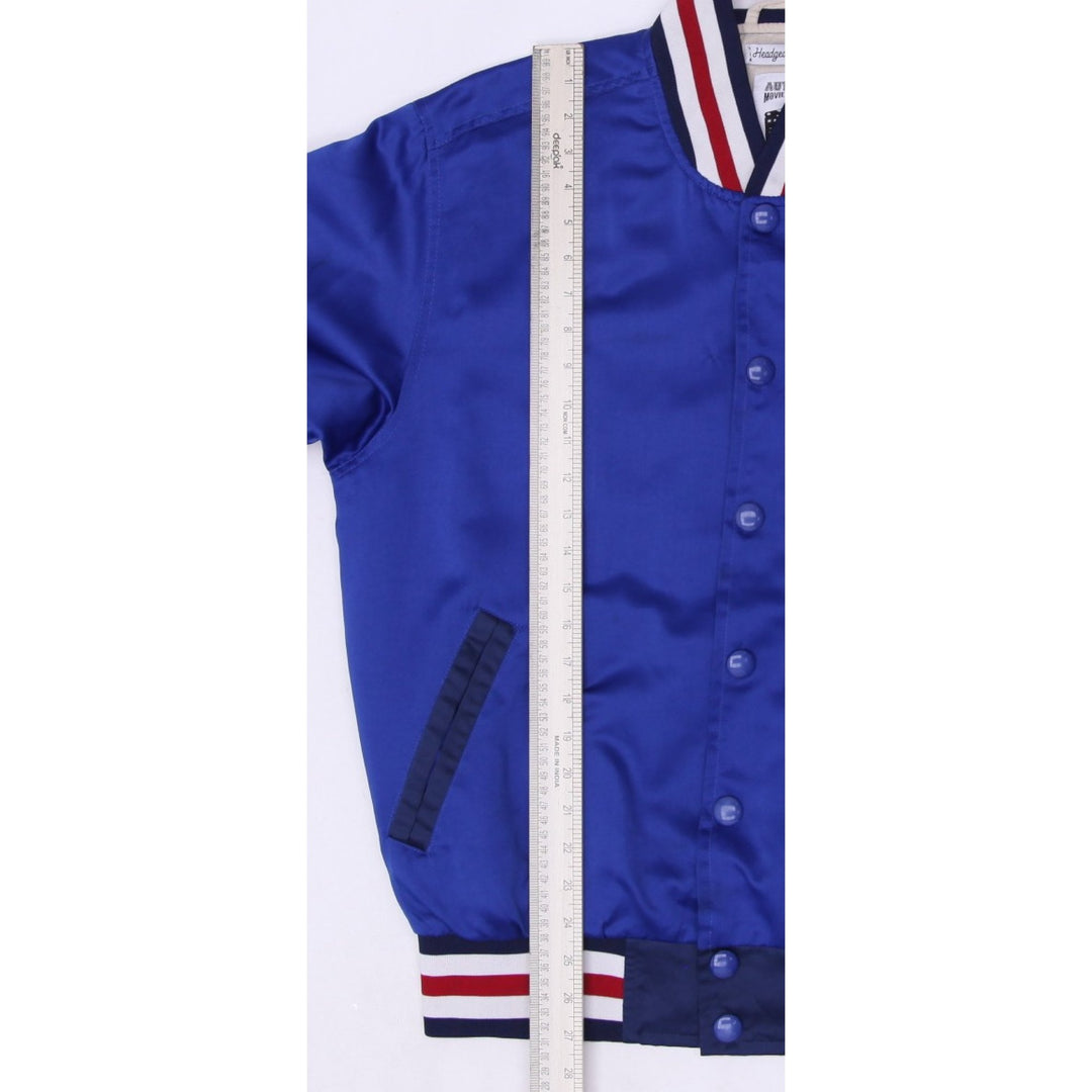 Vintage Headgear Classics Space Jam Bugs Bunny Tune Squad Satin Bomber Jacket L