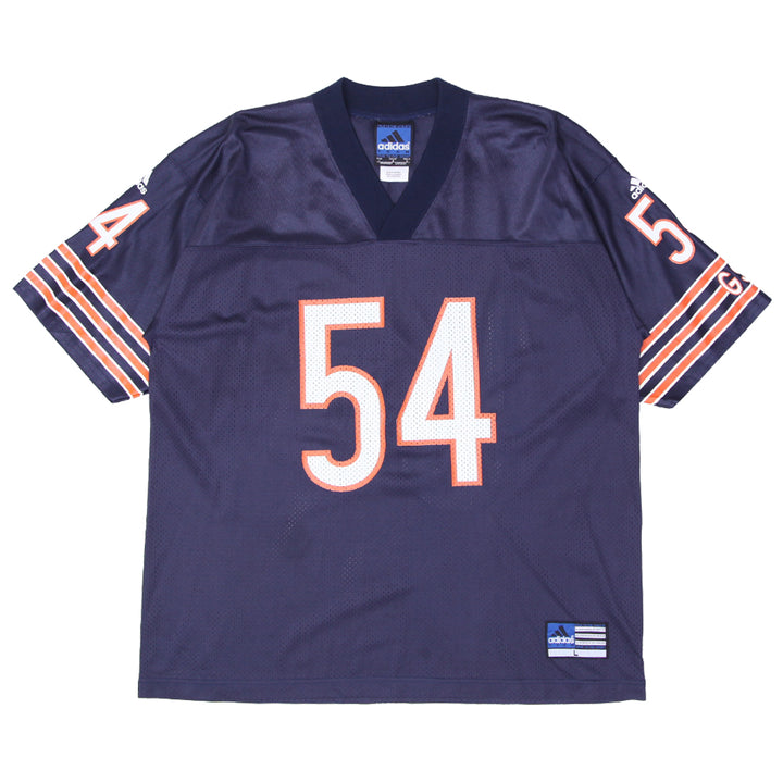 Vintage Adidas Team Chicago Bears Urlacher 54 Football Jersey L - Fashion Rerun Vintage Migration_Jersey