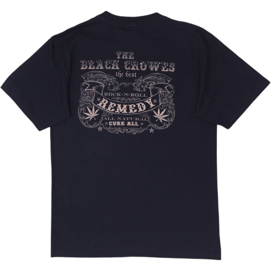 Mens Anvil The Black Crowes Remedy Rock Band T-Shirt Size M