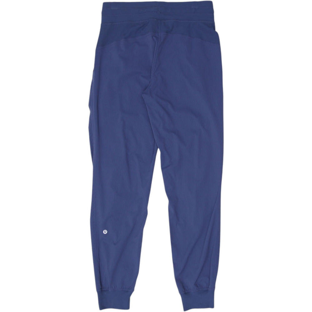 Ladies Lululemon Breathable Drawstring Athletic Joggers Pants Size 6 | Migration_Pants - Side View | Fashion Rerun
