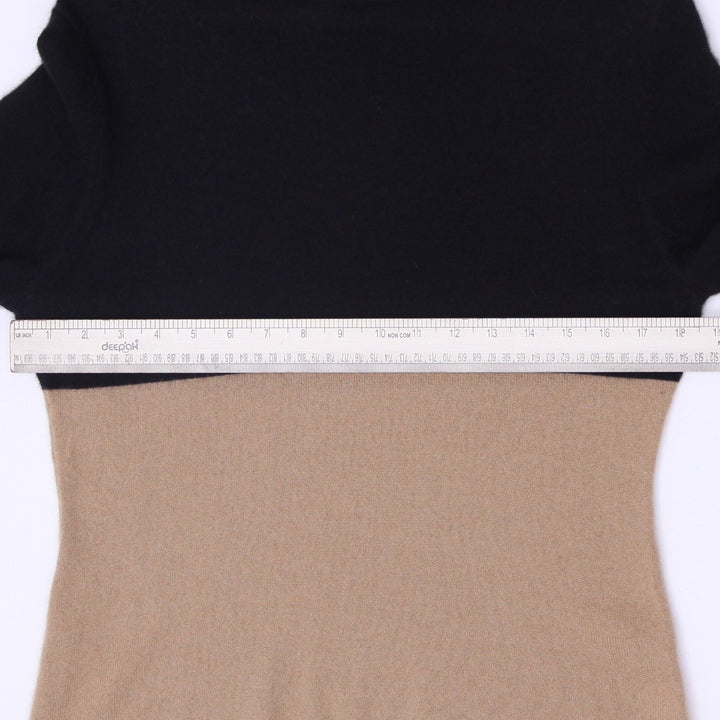 Ladies Garnet Hill 100% Cashmere Turtleneck Sweater Size M