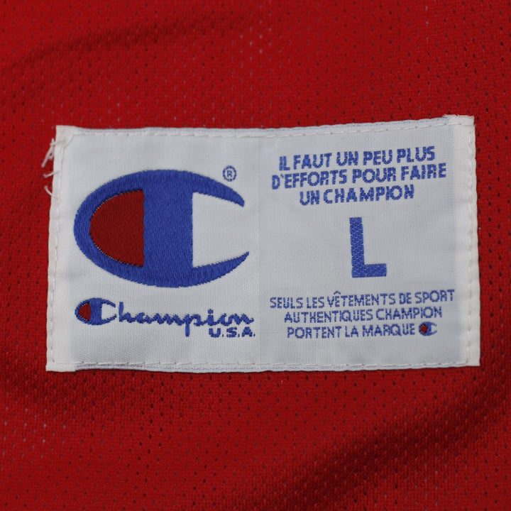Vintage Champion USA Jordan #23 Red Basketball NBA Jersey L | Migration_Jerseys - Alternate View | Fashion Rerun