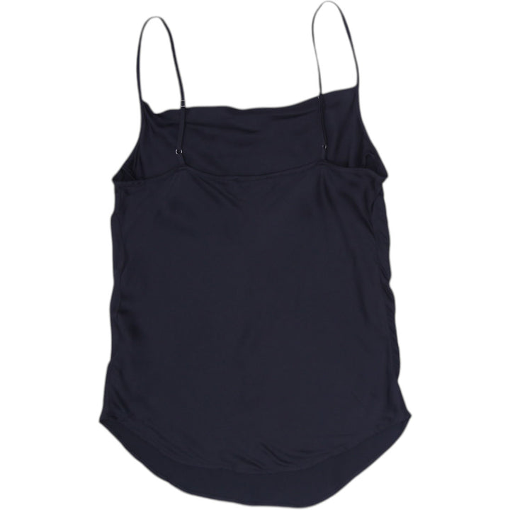 Y2K Ladies 7 For All Mankind Camisole Black Strappy Top Size XS