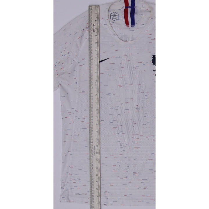Mens Nike Soccer Jersey White 2018 Graphic FFF Team