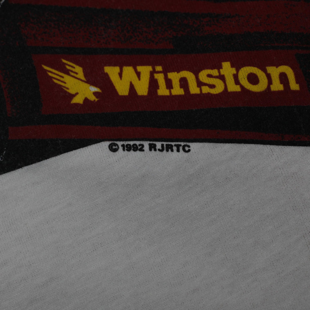 Vintage 1992 Winston Drag Racing Long Sleeve T-Shirt Size XL