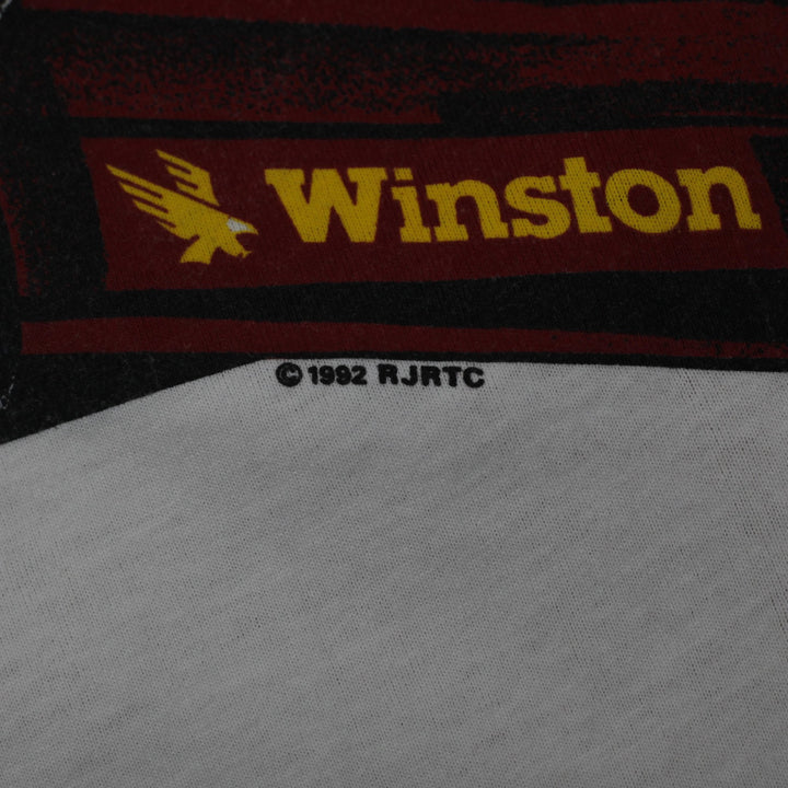 Vintage 1992 Winston Drag Racing Long Sleeve T-Shirt Size XL