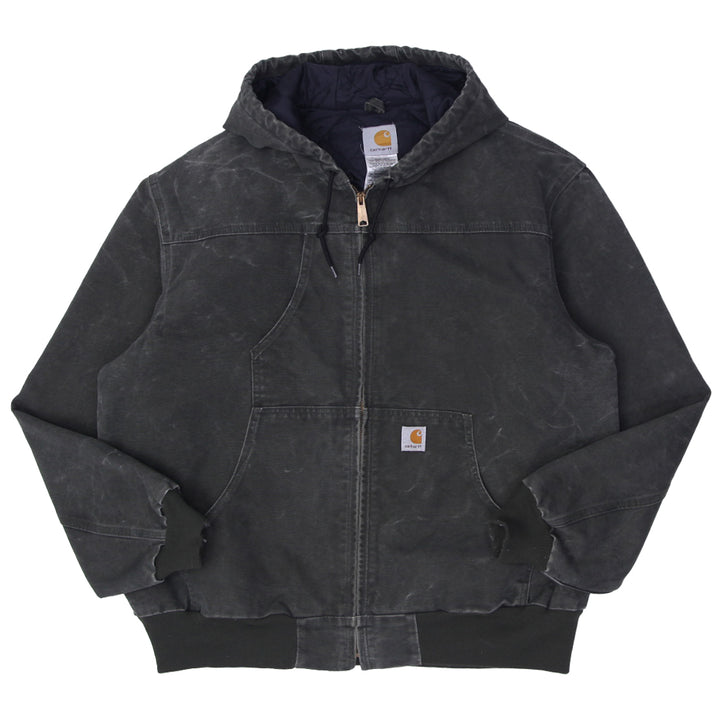 Mens Carhartt J244 MOS Zip Up Hoodie Workwear Jacket