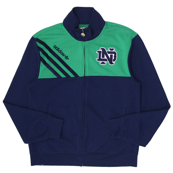 Mens Adidas Notre Dame Fighting Irish Soccer Track Full Zip Jacket