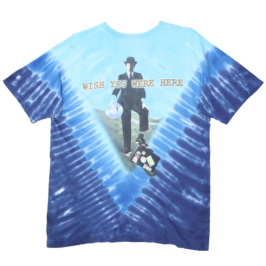 Vintage Pink Floyd Wish You Were Here Tie Dye T-Shirt - Fashion Rerun Vintage Migration_T-Shirt