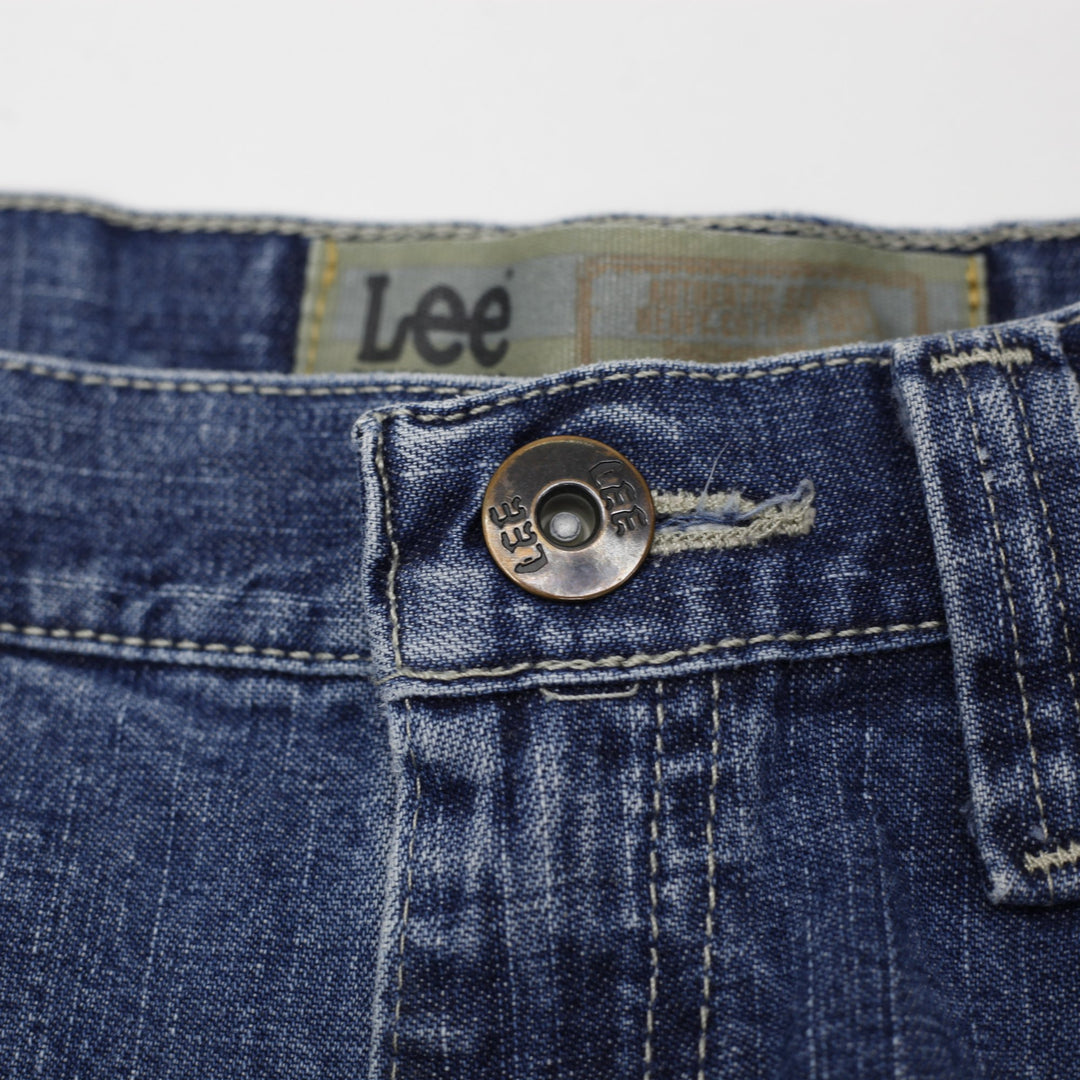 Mens Lee Dungarees Carpenter Shorts Medium Wash Jorts