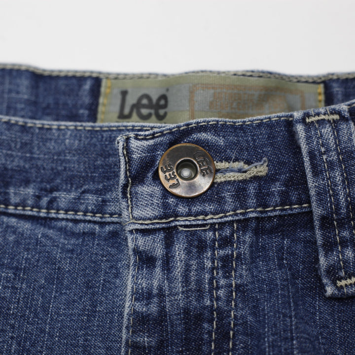 Mens Lee Dungarees Carpenter Shorts Medium Wash Jorts